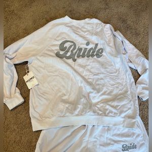 Show Me your MUMU Bride Sweat set